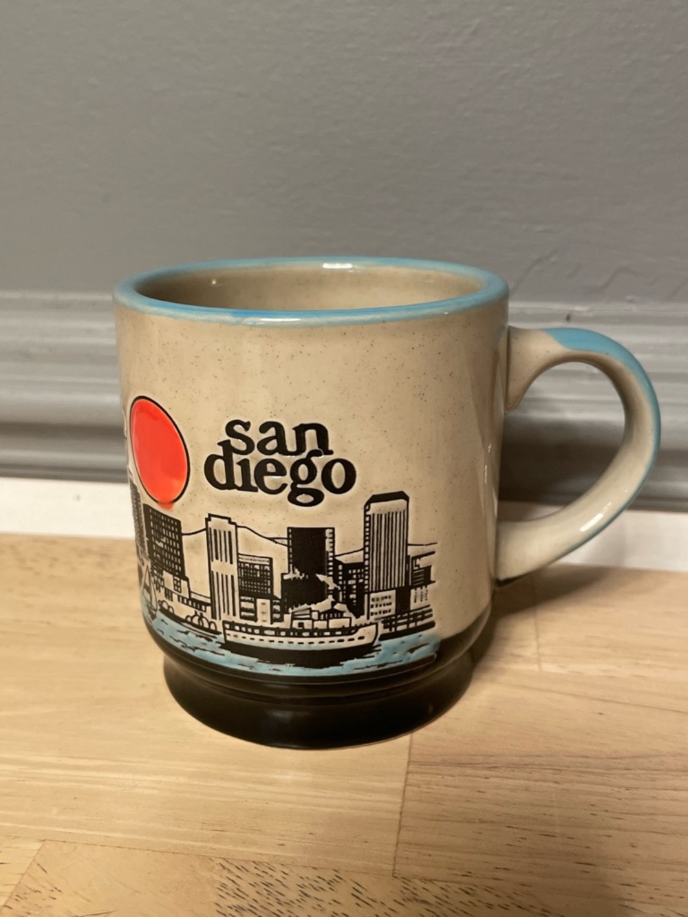 Vintage San Diego Ceramic Mug